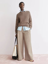 Knit Sweater Vanise Cinnamon Dusk | Armedangels