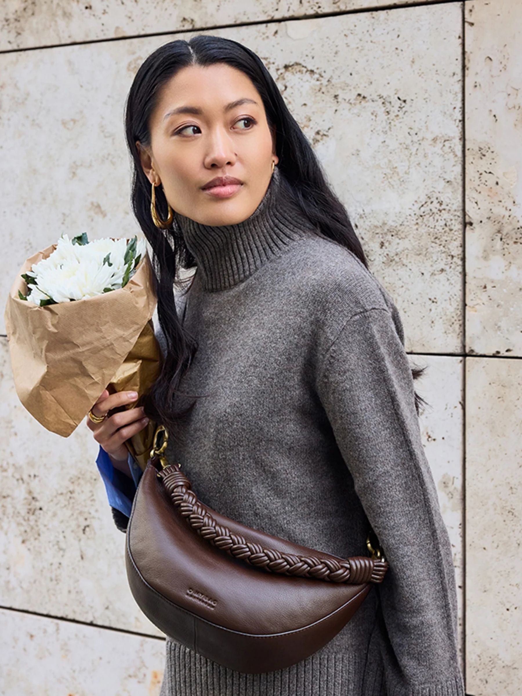 Bag Leo Twisted Dark Brown | O My Bag