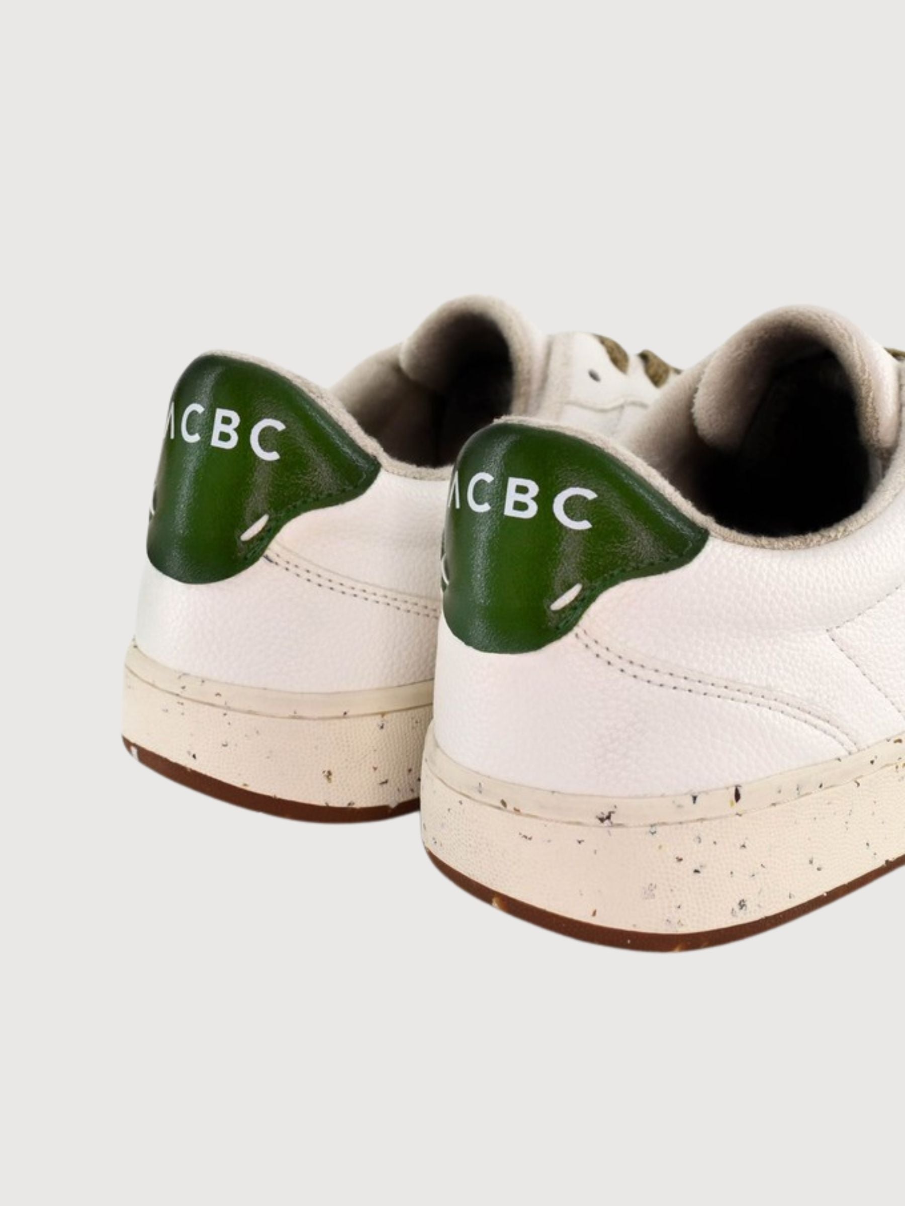 Acbc Evergreen Sneakers Man White/ Green Cactus | ACBC