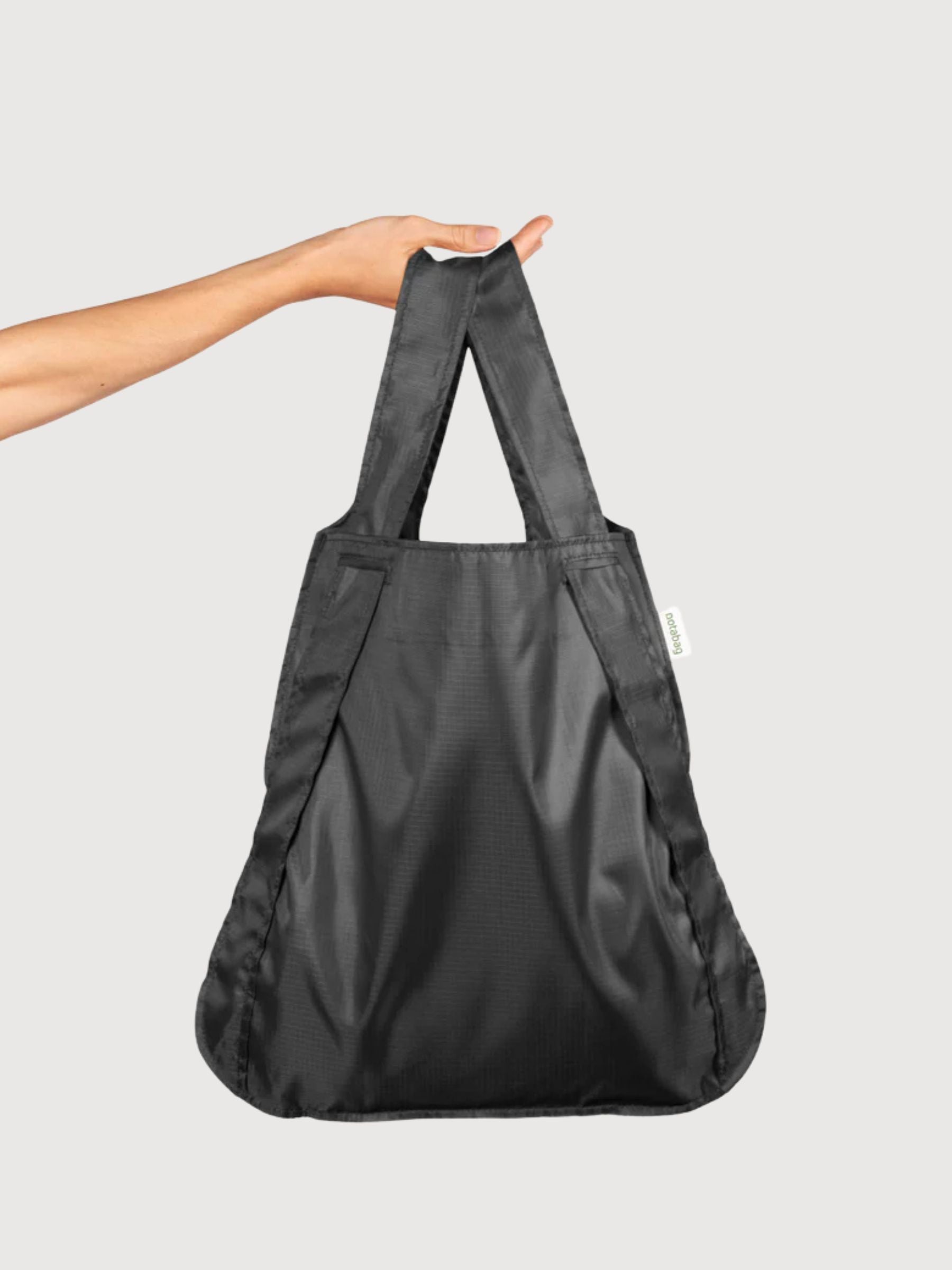 Bag & Backpack in One - Schwarz | Notabag