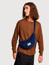 Andrea Fourrure Velours Marine | HINDBAG