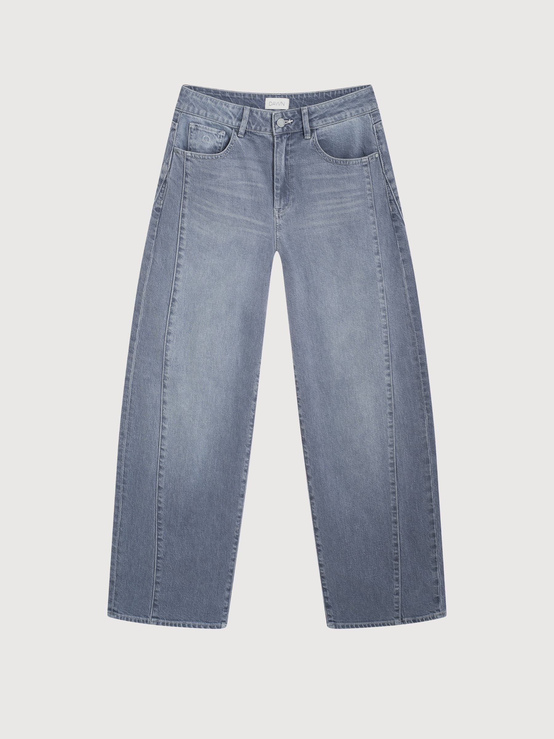 Jeans Ash Barrel Slate Grey | Dawn Denim
