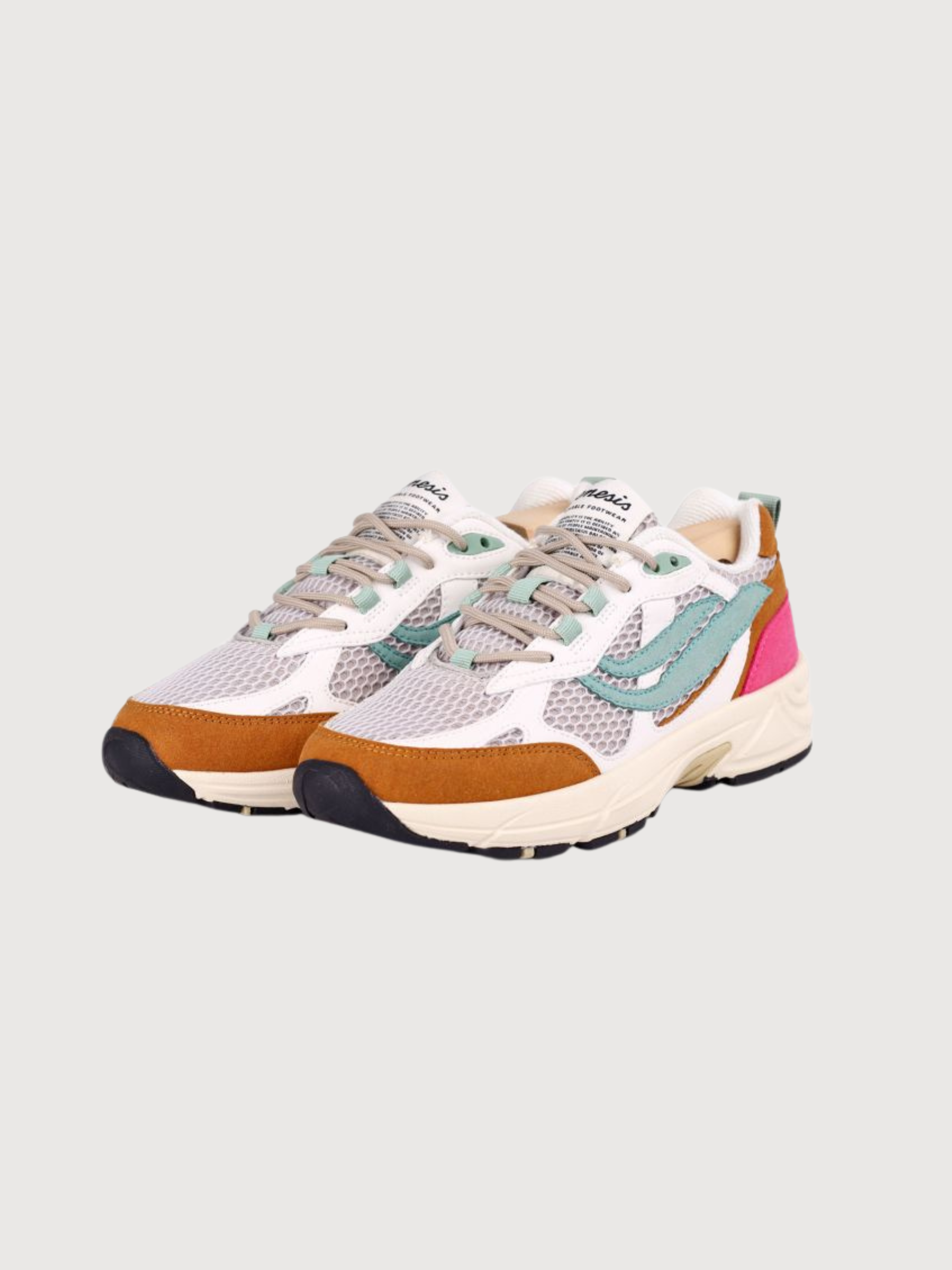 G-Eco`99 2-Tone Mesh Cognac/Bianco/Grigio | Genesis