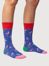 Unisex Socks Flamingo Fest | Dillysocks