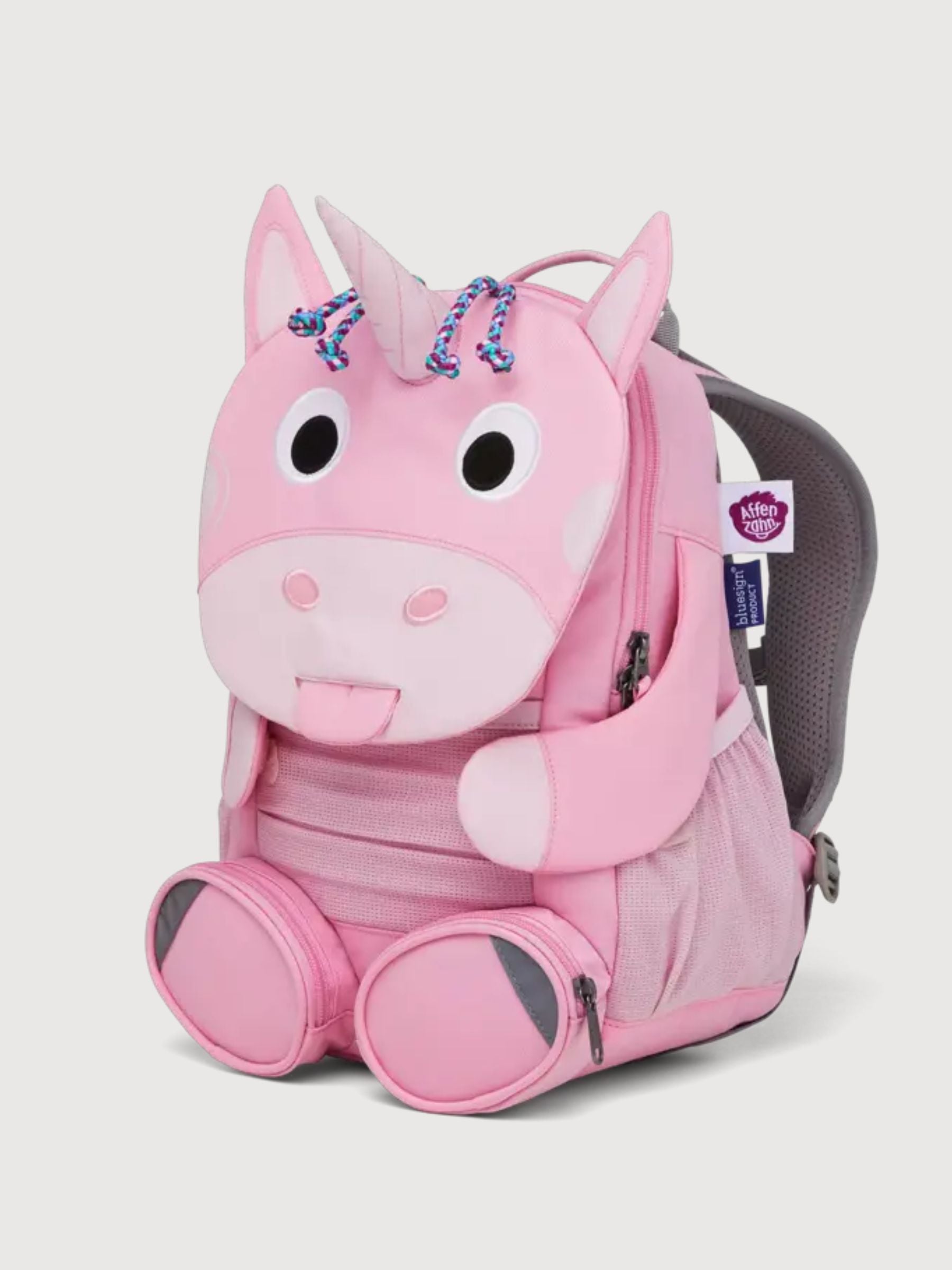 Recycelter Polyester Einhorn großer Rucksack | Affenzahn