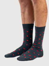 Apples Anthracite Socks Man | Alfredo Gonzales