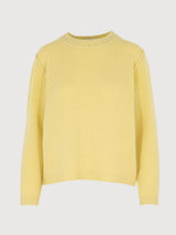 Pullover Basic Cashmere Pastel Yellow | Another Brand
