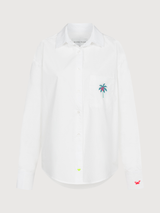 Camicia Popeline Cotone Donna Bianca | Another Brand