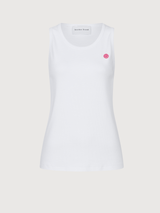 Top a costine bianco Donna |  Another Brand