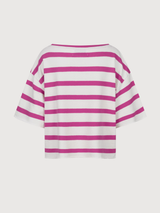 T-Shirt A Righe Rosa Viola | Another brand
