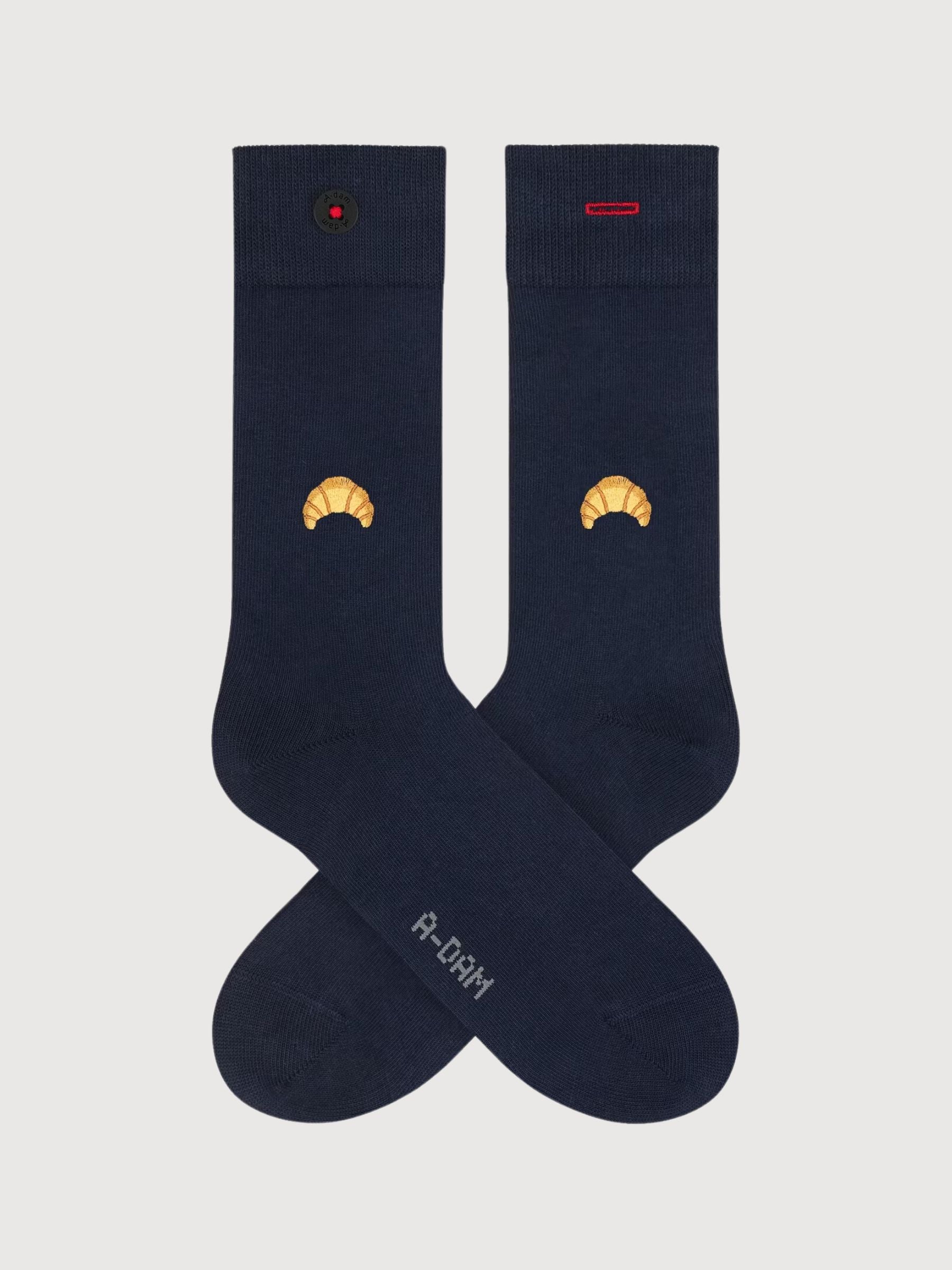 Socken Navy Croissant | A-Dam