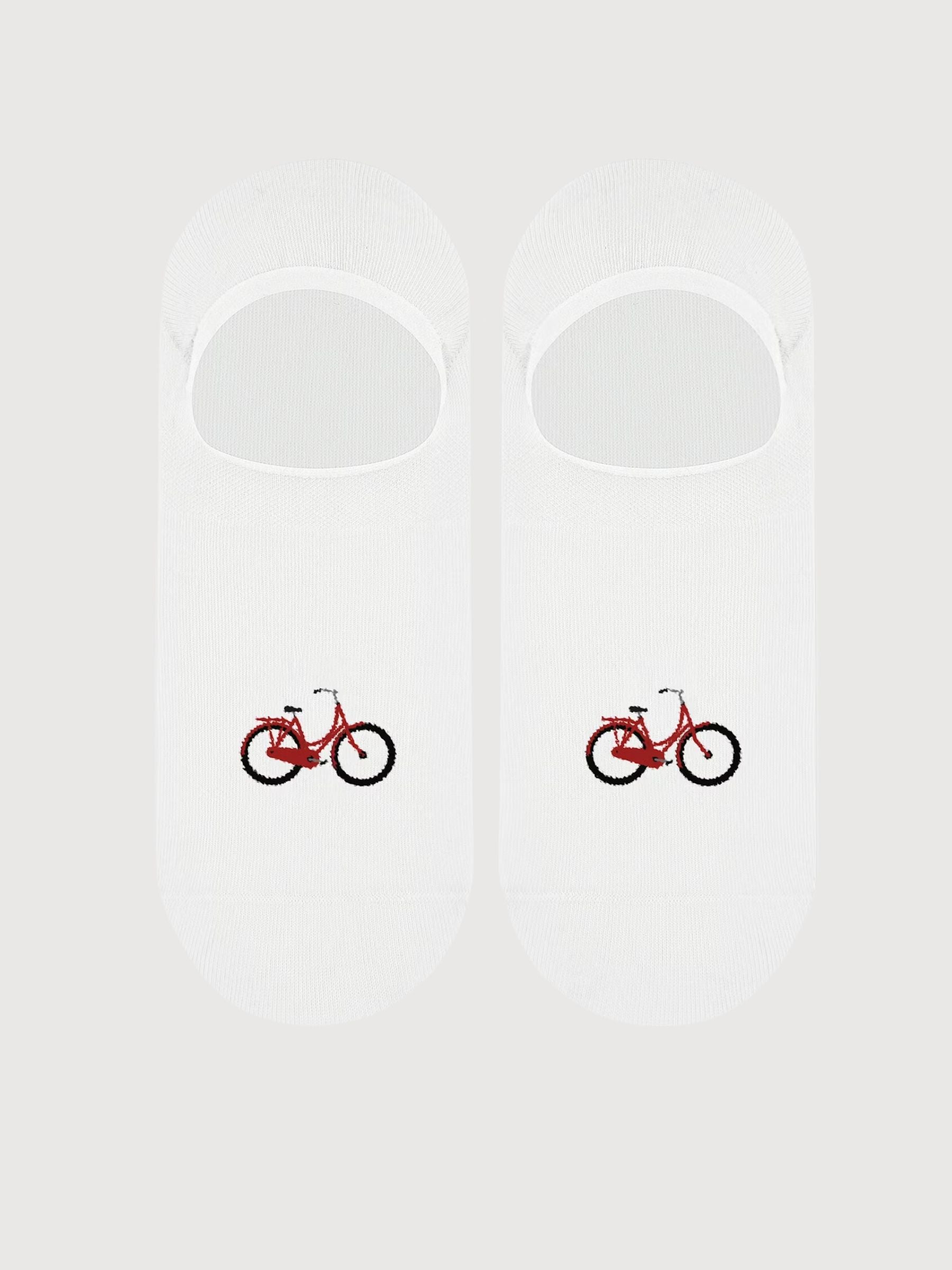 Socken weißes Fahrrad | A-Dam