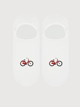 Socken weißes Fahrrad | A-Dam