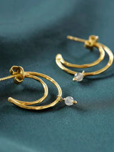 Cheery Labradorite Earings GP | A Beautiful Story