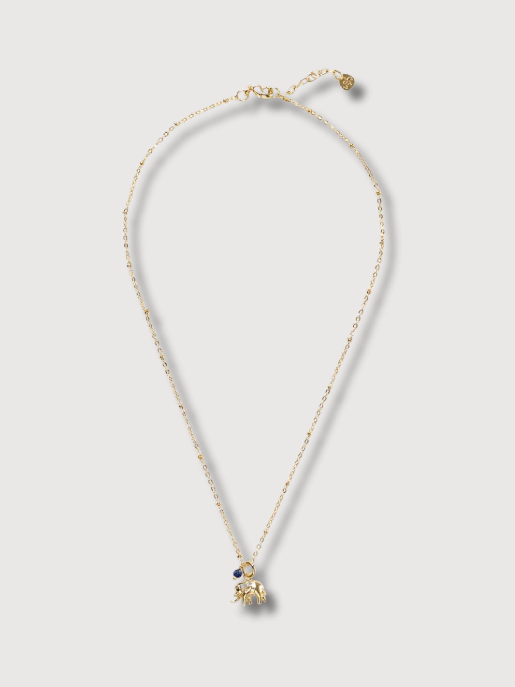 Necklace Convinced Lapis Gold | A Beautiful Story