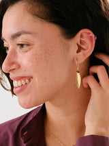 Longful Granat-Rosenquarz-Ohrringe GP | A Beautiful Story