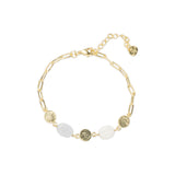 Bracelet Aesthetic Blue Lace Agate Moonstone | A BEAUTIFUL STORY