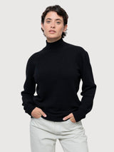 Pullover Ada Black Woman Cashmere | Rifo