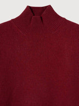 Ada Rosso Vinaccia Cashmere Pullover Woman | Rifò
