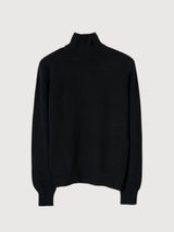 Pullover Ada Black Woman Cashmere | Rifo