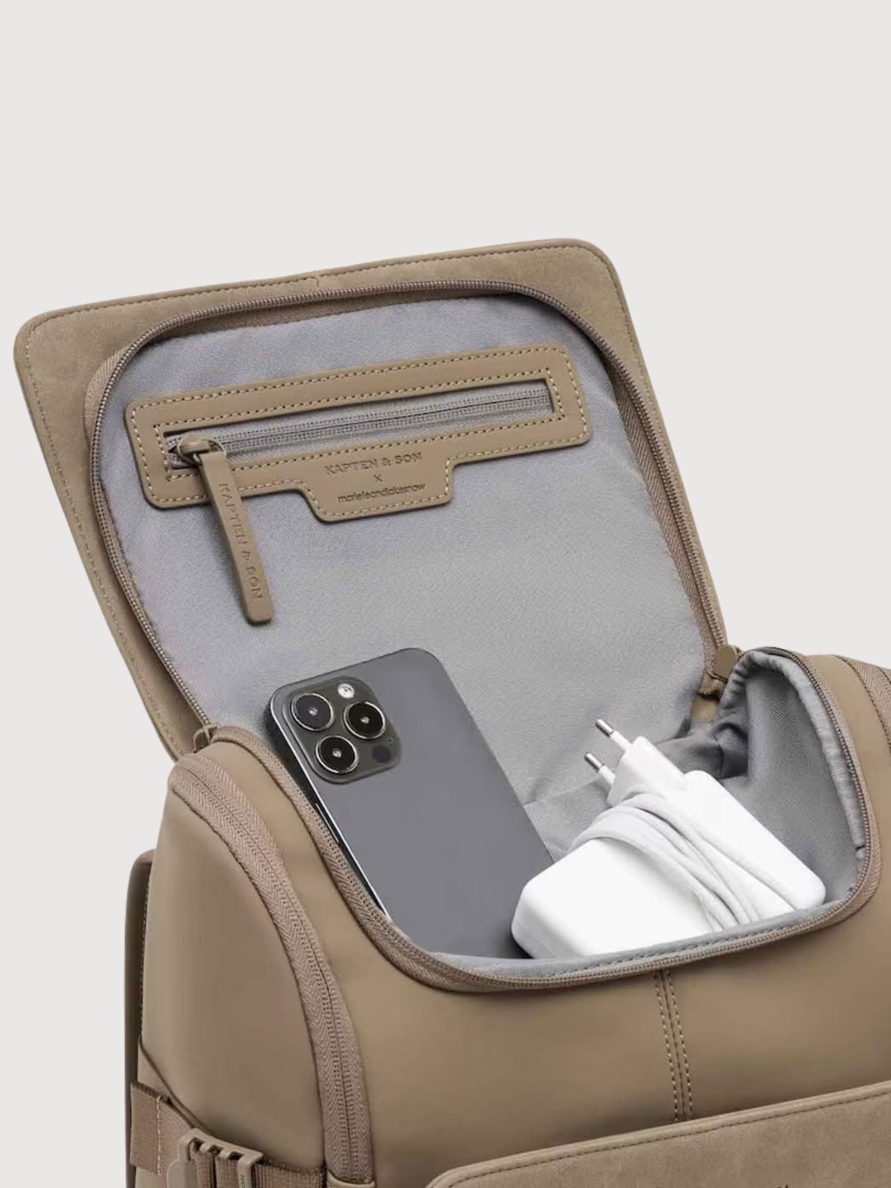 Backpack Bali Medium Brown | Kapten & Son