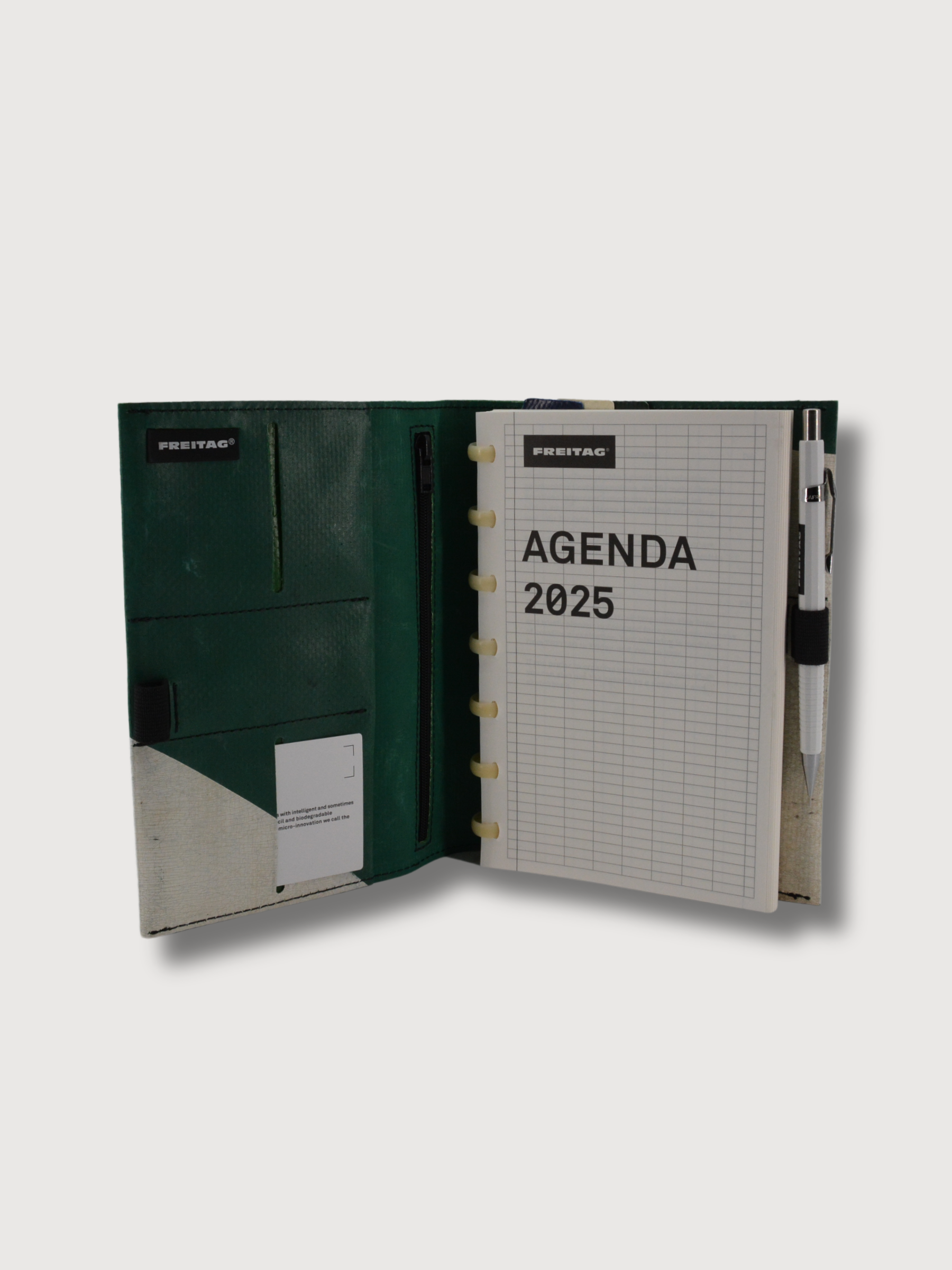 Agenda White-Green dark | Freitag