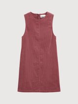 Corduroy Mini Dress Velvet Ember | ARMEDANGELS