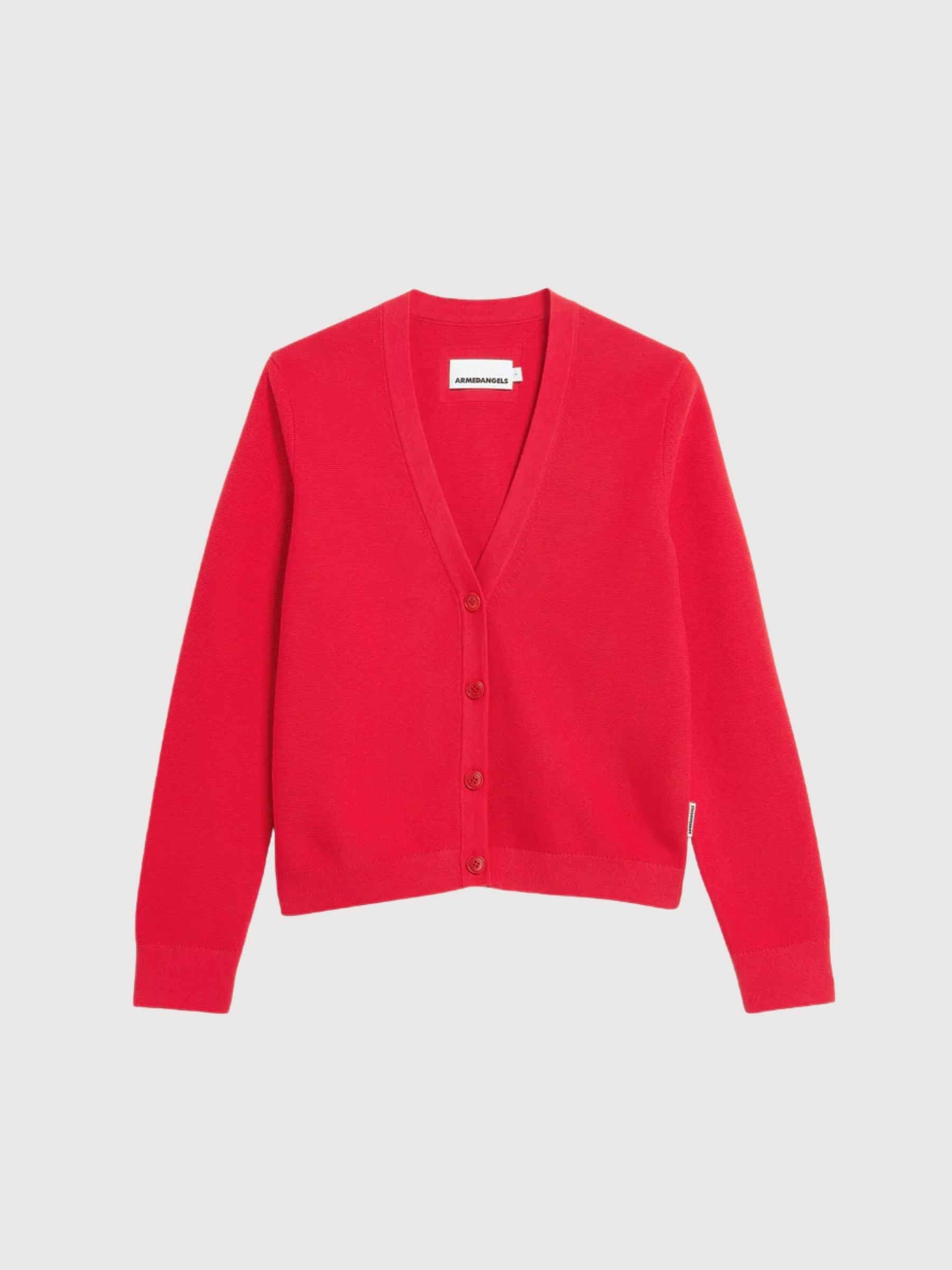  Cardigan Menaal Links Links Mars Red | Armedangels