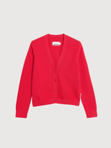 Cardigan Menaal Links Links Mars Red | Armedangels