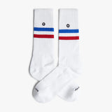 Calze a righe Athletic Essentials - Bianco | JIMMY LION