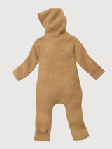 Boiled Wool Overal Caramel