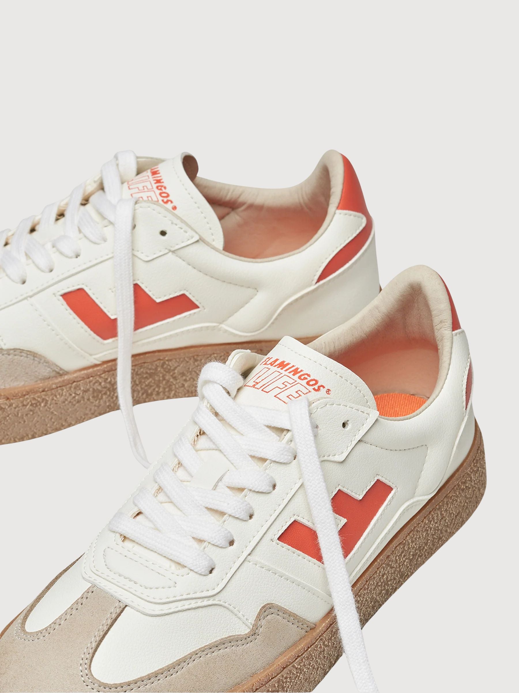 Sneaker Burela Bold Orange Unisex | Flamingos Life