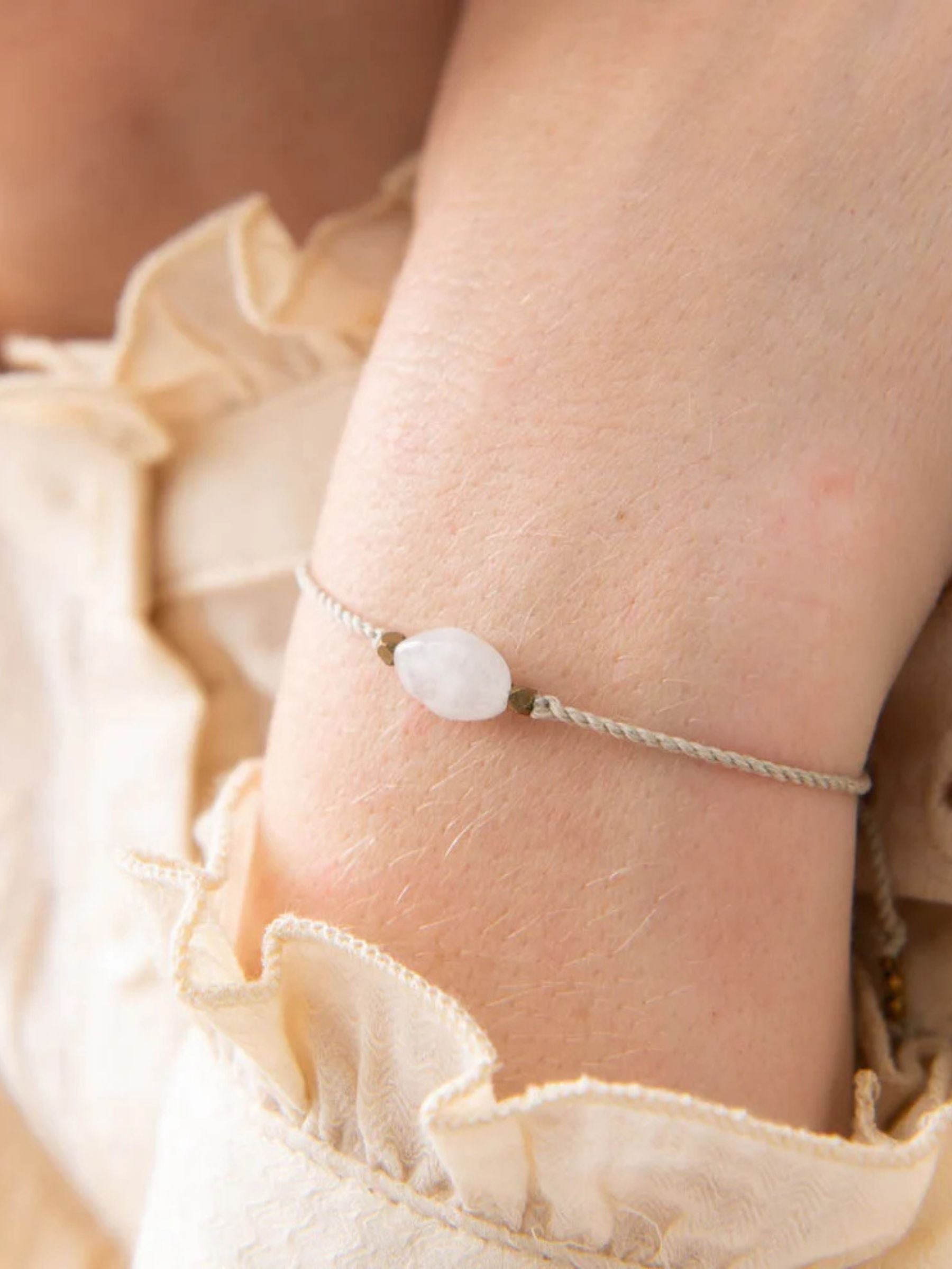 Gemstone Card Moonstone Armband | A Beautiful Story