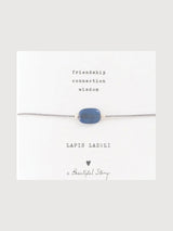 Armband Edelsteinkarte Lapis Lazuli | A Beautiful Story