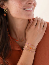 Feeling Carnelian GP Bracelet | A Beautiful Story