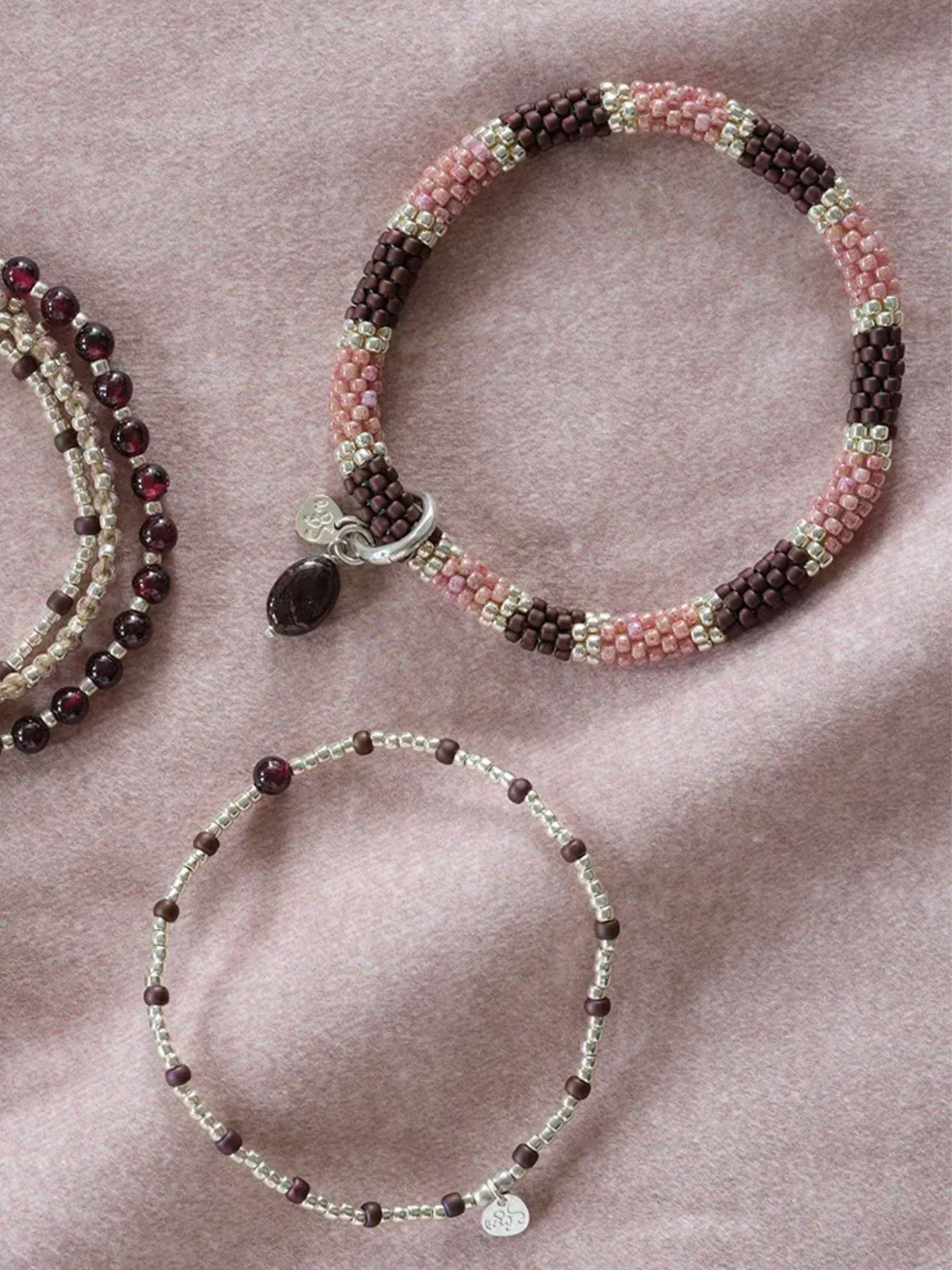 Effort Garnet Bracelet SC | A Beautiful Story
