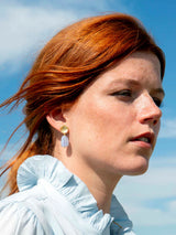 Earrings Ease Blue Lace | A Beautiful Story