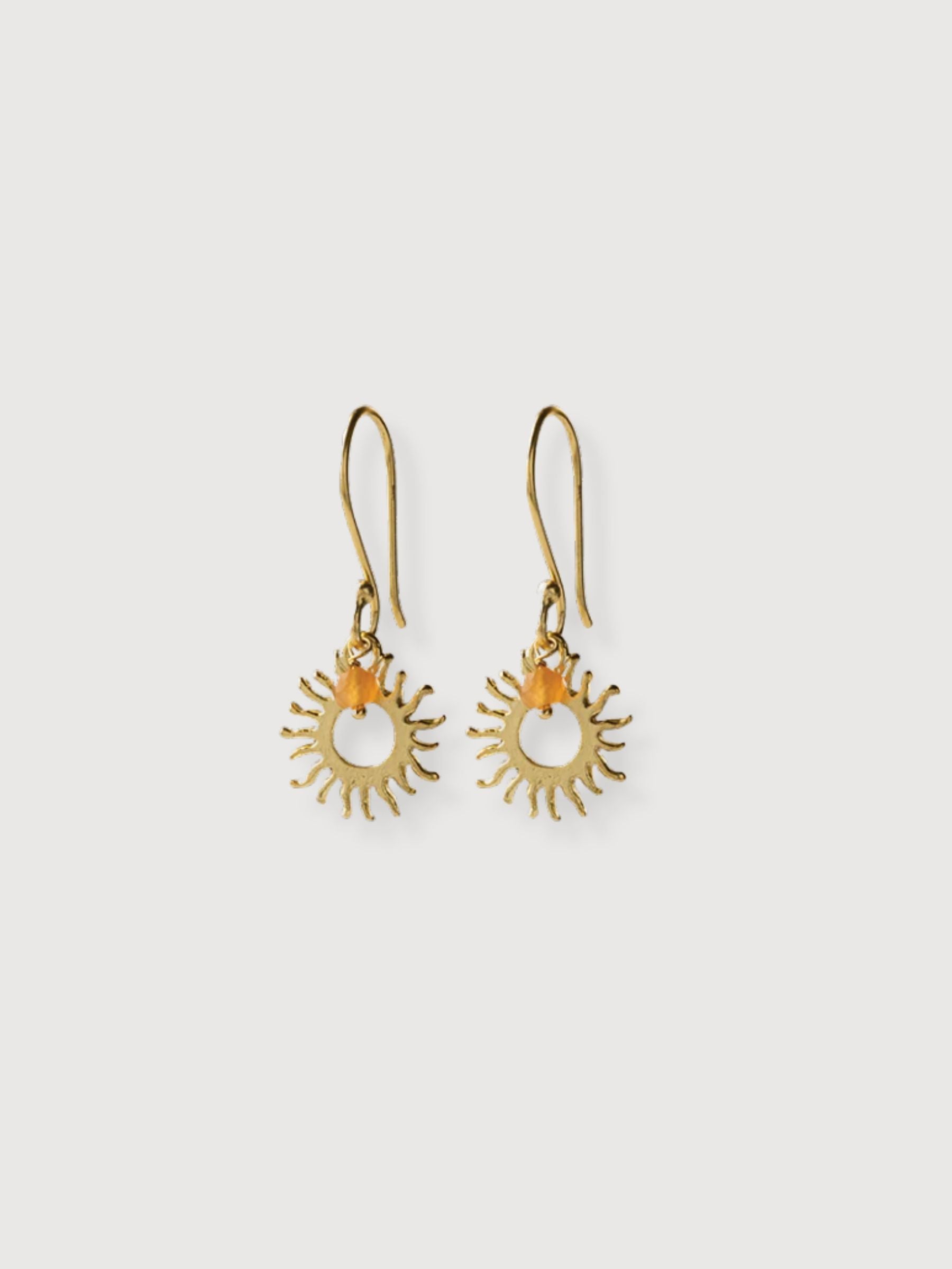 Earrings Generous Carnelian | A Beautiful Story