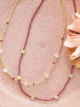 Halskette Flourish Rosequartz | A Beautiful Story