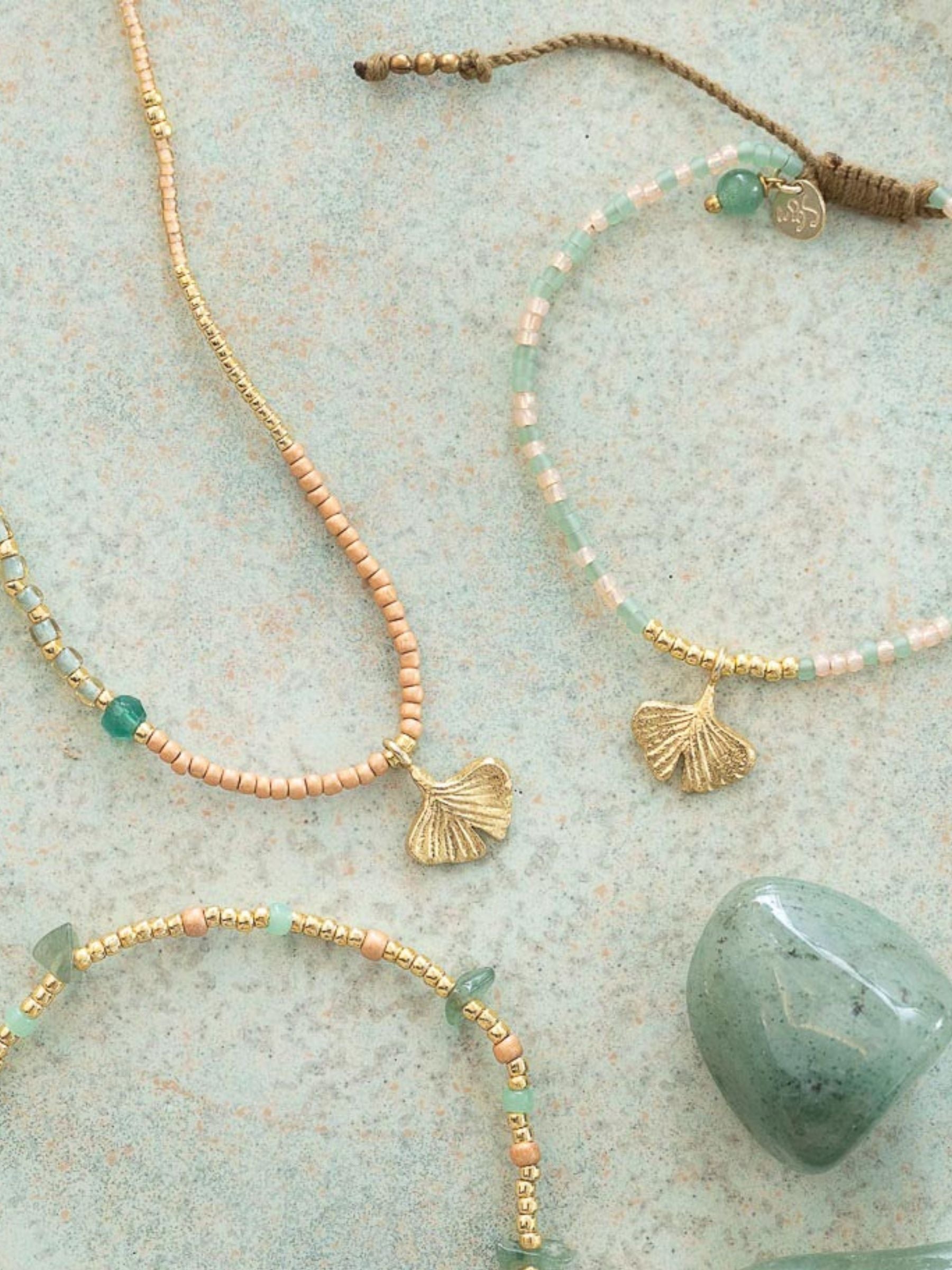 Necklace Adventurous Green | A Beautiful Story
