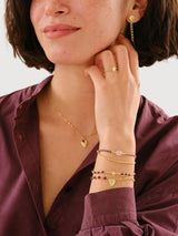 Sensible Rose Quartz Bracelet GC | A Beautiful Story