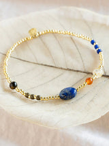 Amuse Lapis Lazuli Gemstone Mix Bracelet GC | A Beautiful Story