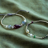 Amuse Labradorite Gemstone Mix Bracelet SC