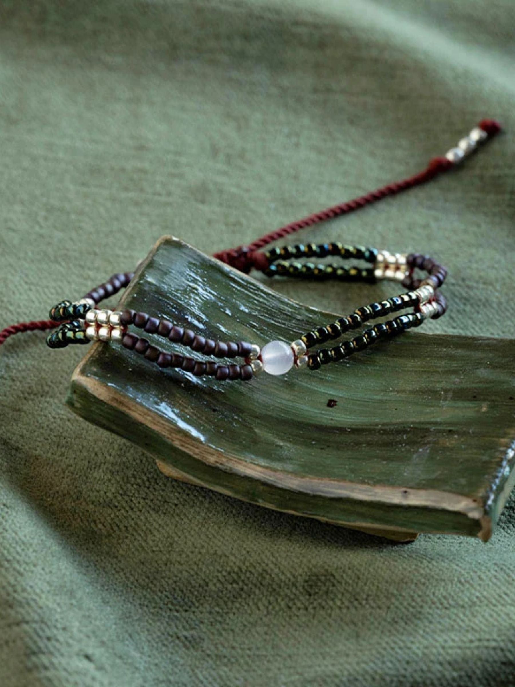 Braccialetto in quarzo rosa compassionevole SC | A Beautiful Story