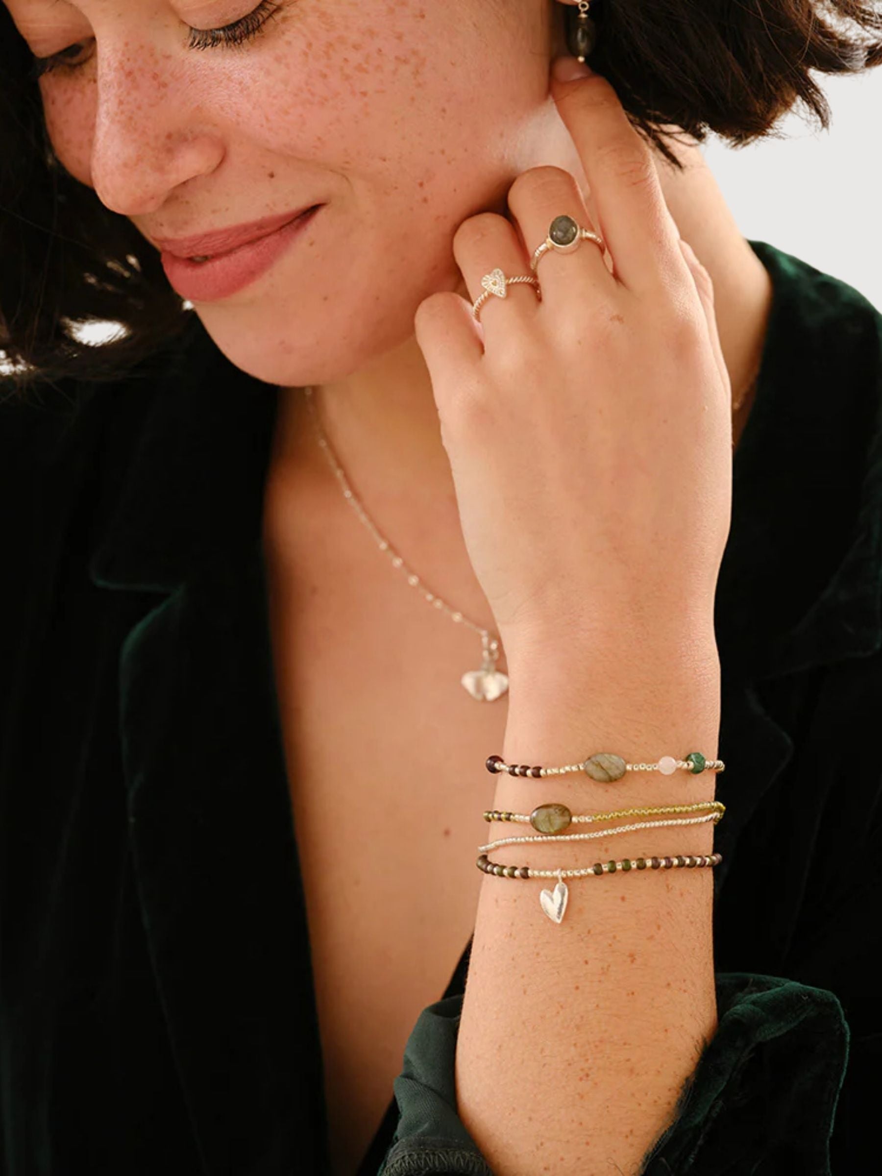 Braccialetto Hopeing Rose Quartz SC | A Beautiful Story