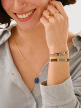 Reflection Lapis Lazuli Armband GC | A Beautiful Story