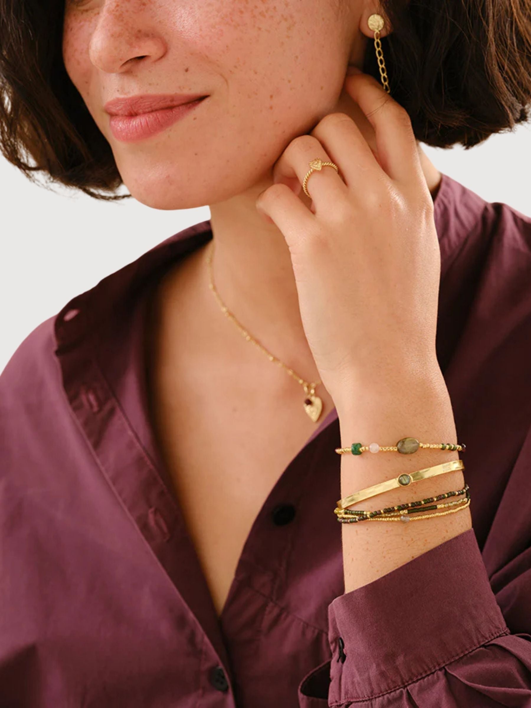 Labradorit-Armband mit Spiegelung | A BEAUTIFUL STORY