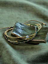 Labradorit-Armband mit Spiegelung | A BEAUTIFUL STORY