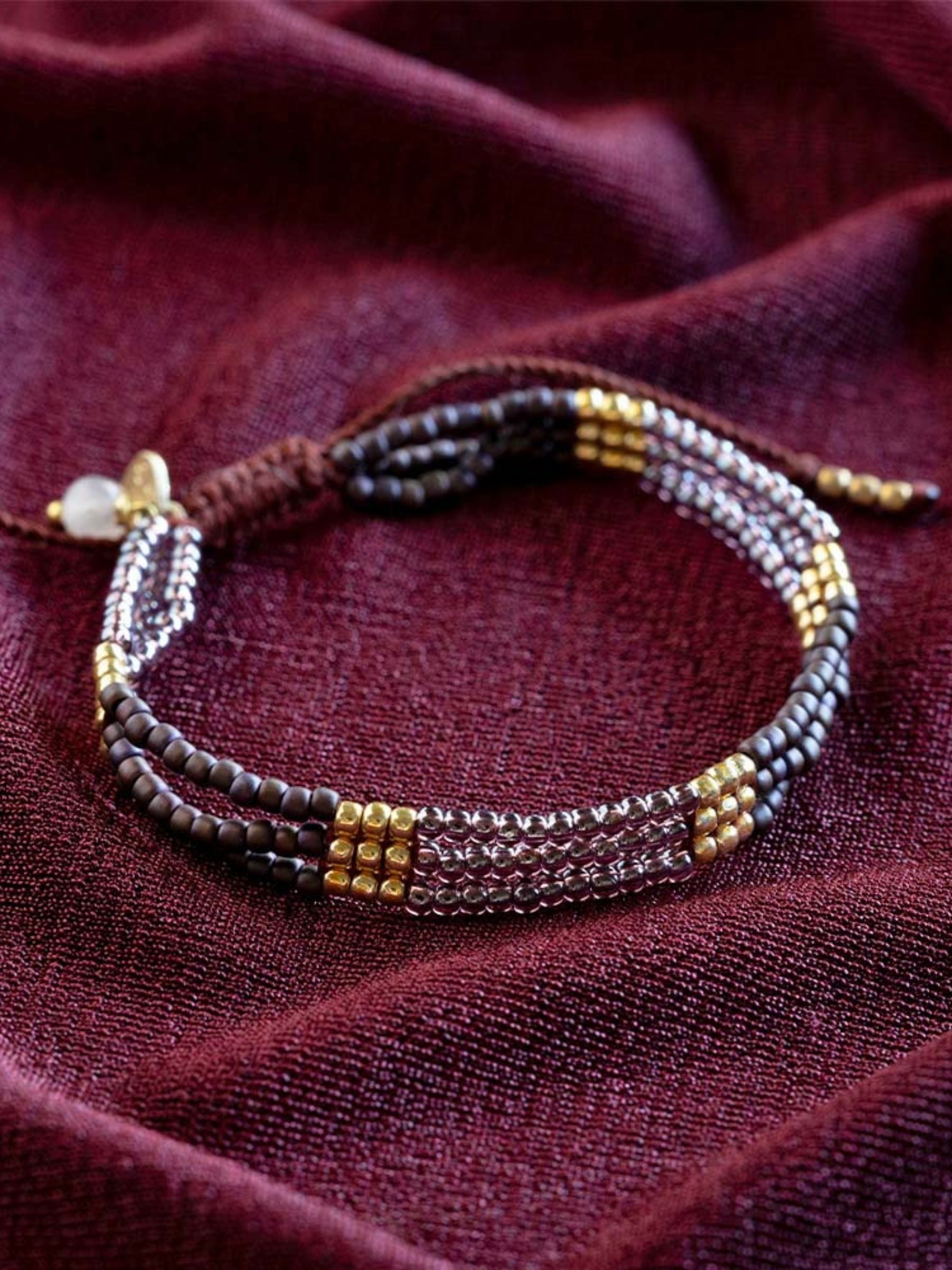 Bracciale in quarzo rosa armonioso GC | A Beautiful Story