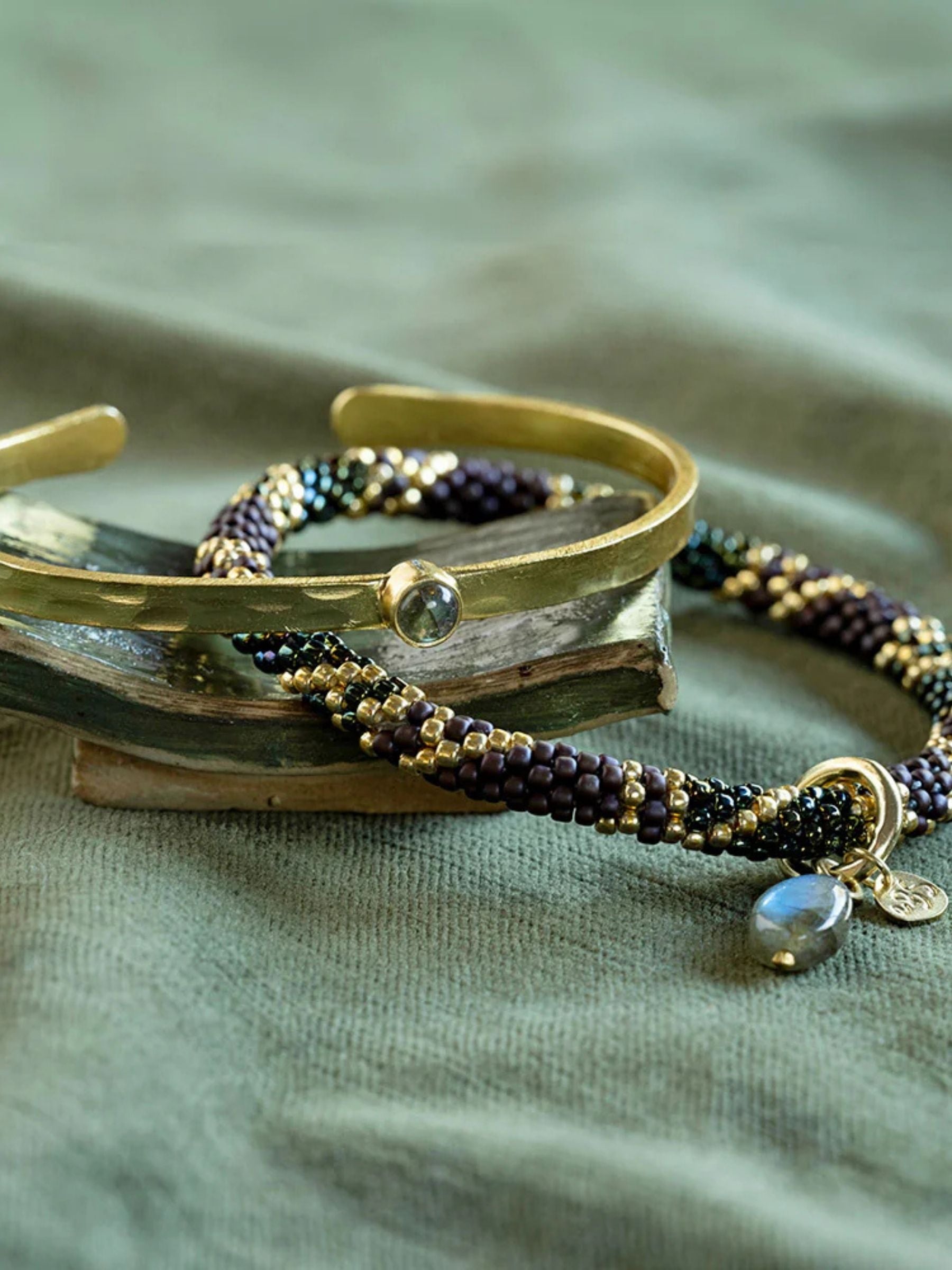 Braccialetto di Labradorite di talento GC | Una bella storia